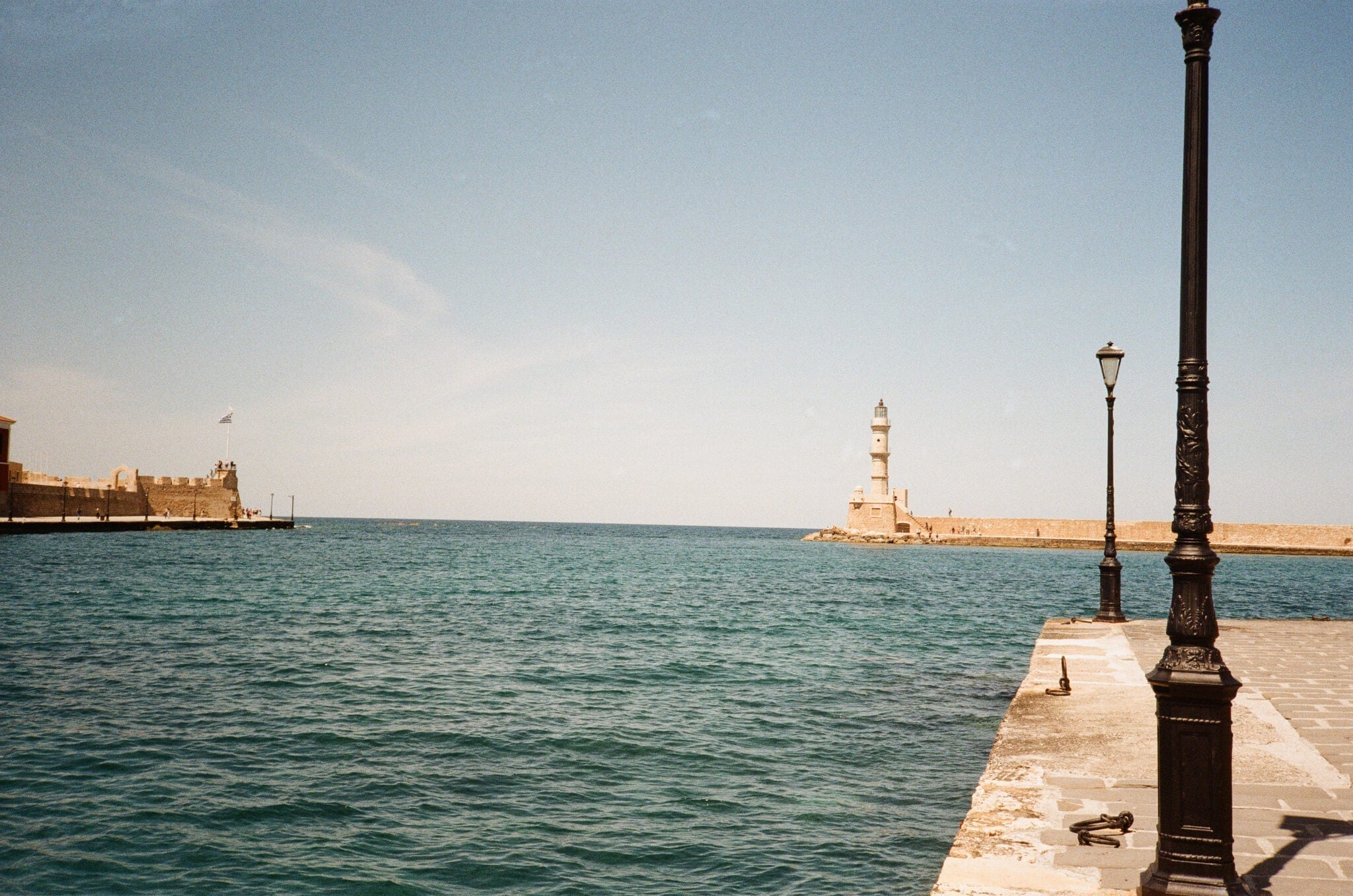 The port of Chania, Crete