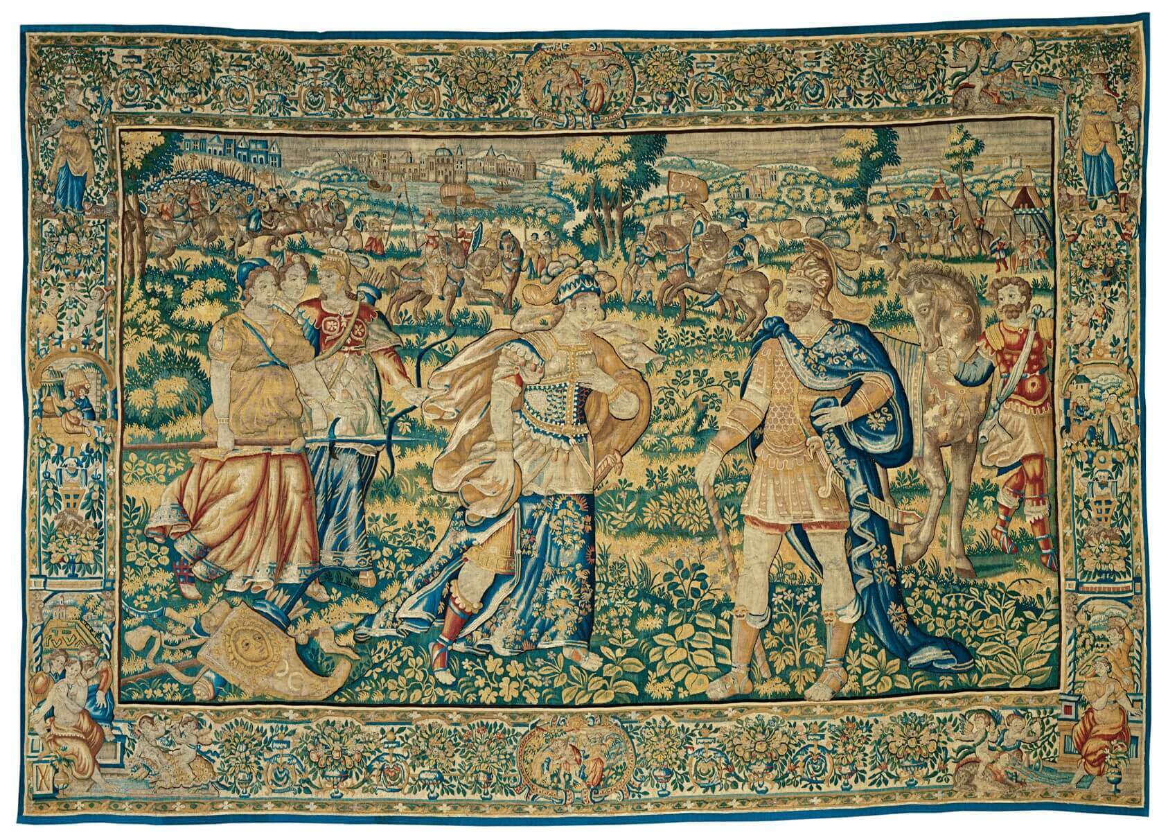 French Tapisserie : stories in threads and colours