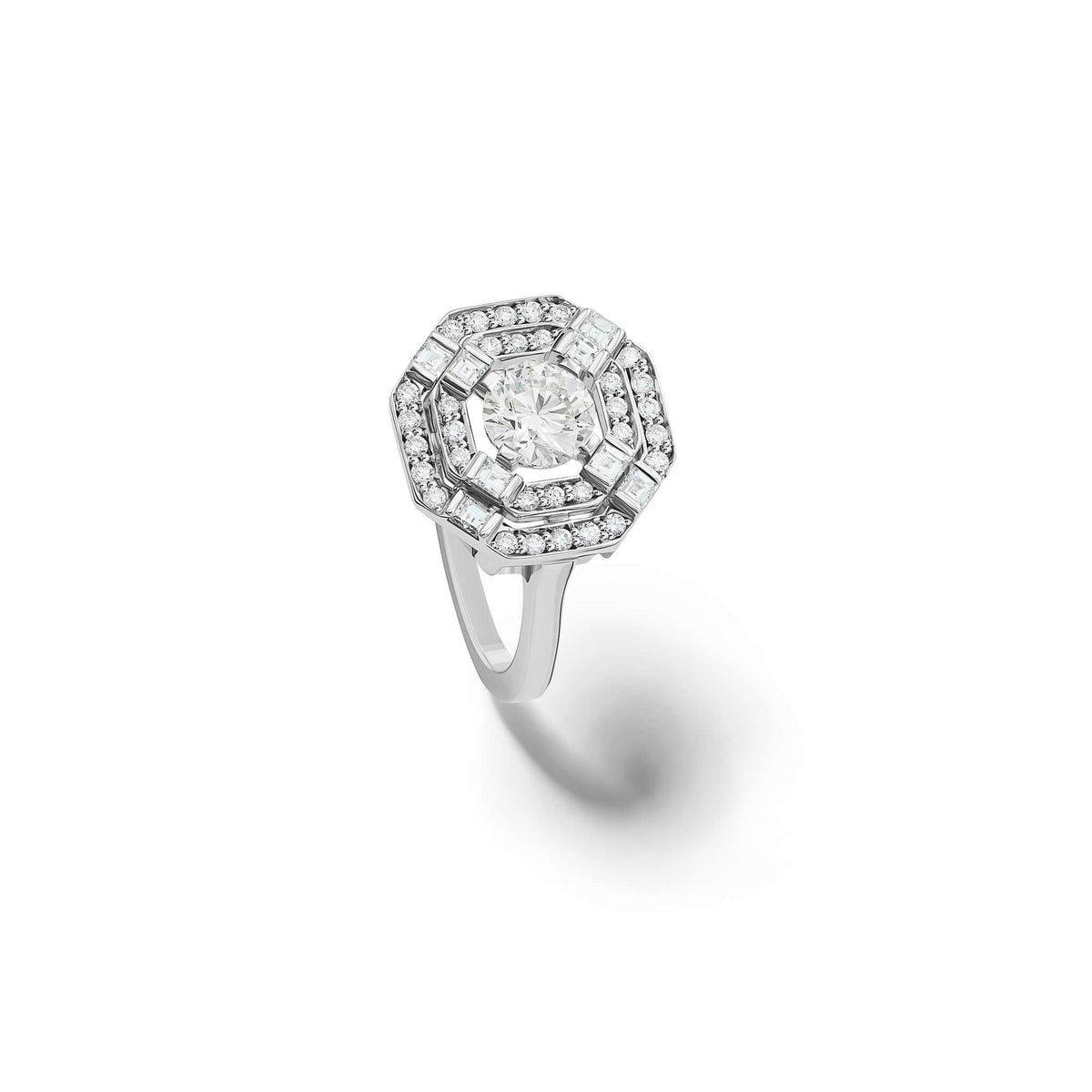 Heloise Engagement Ring 18ct White Gold - Diamond