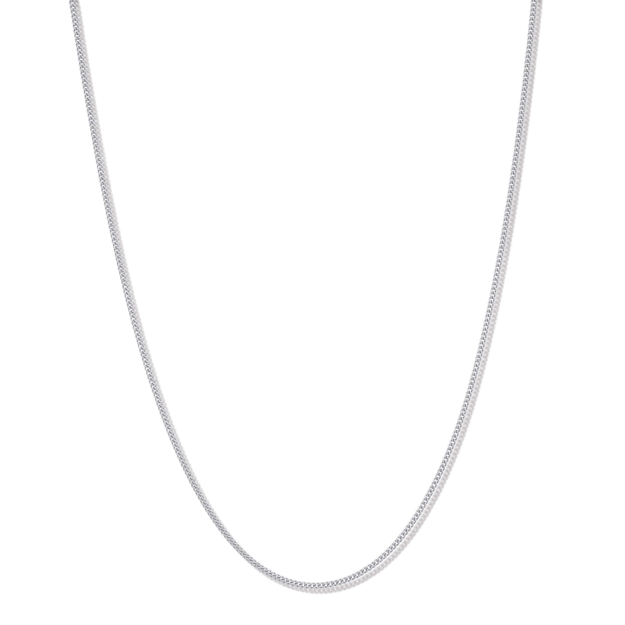 Handcrafted silver delicate chain with adjustable loop