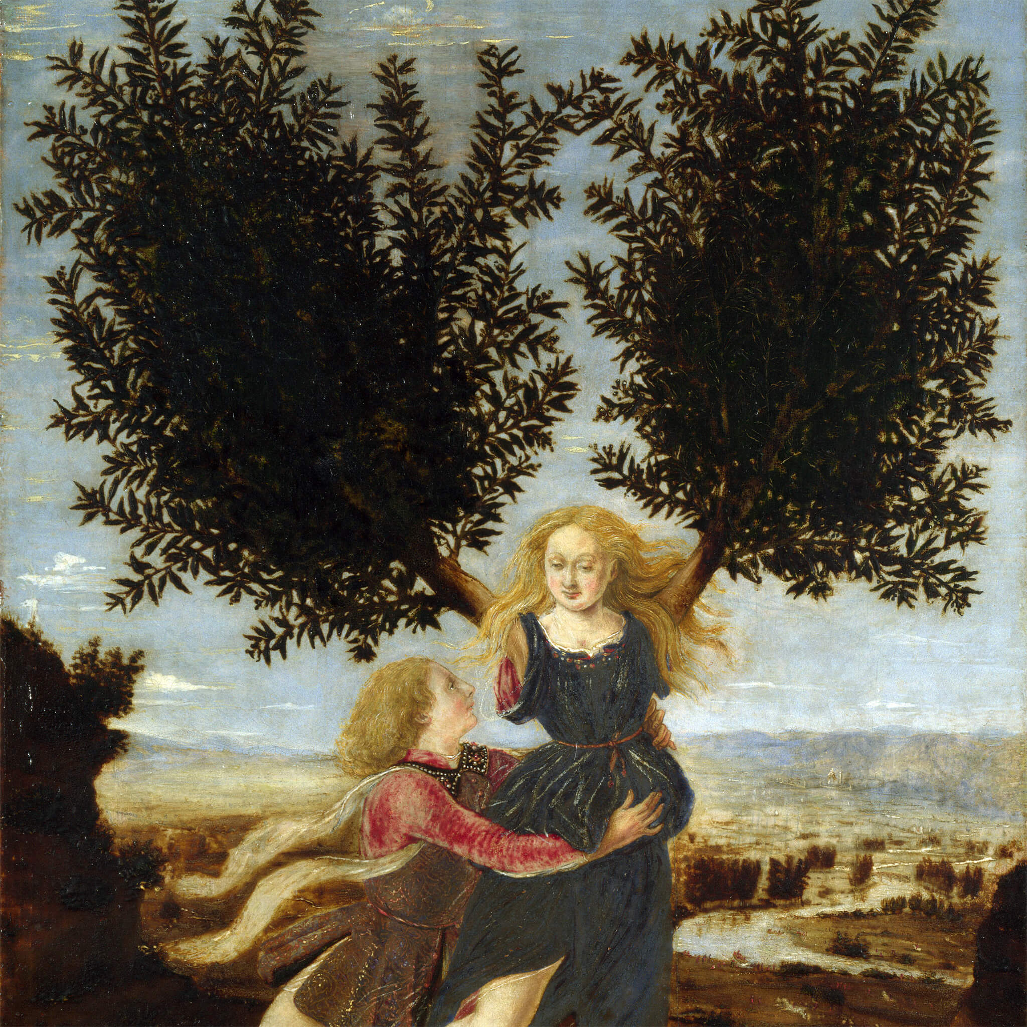 Painting of Apollo and Daphne