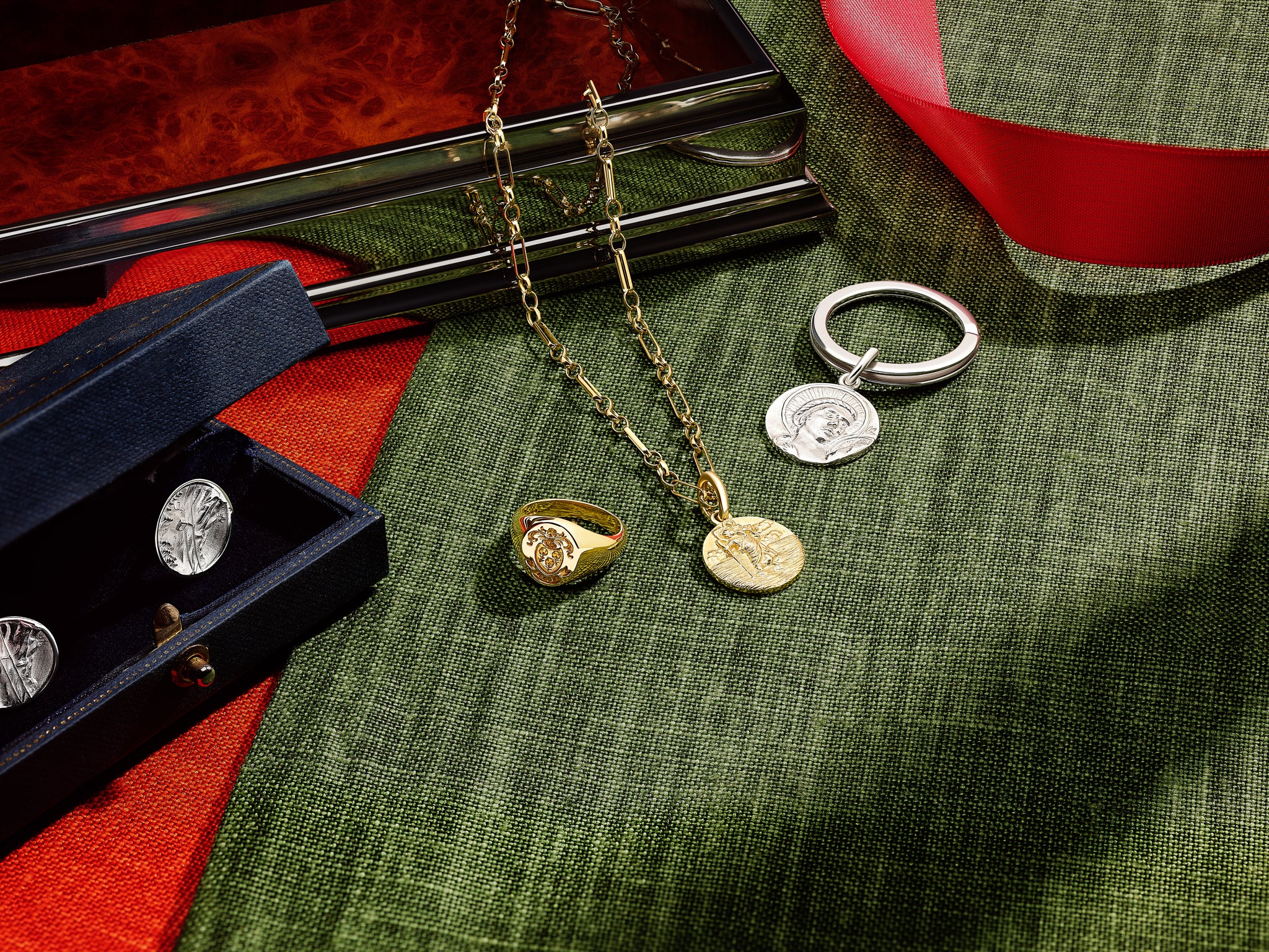 Featuring Cassandra Goad men's jewellery