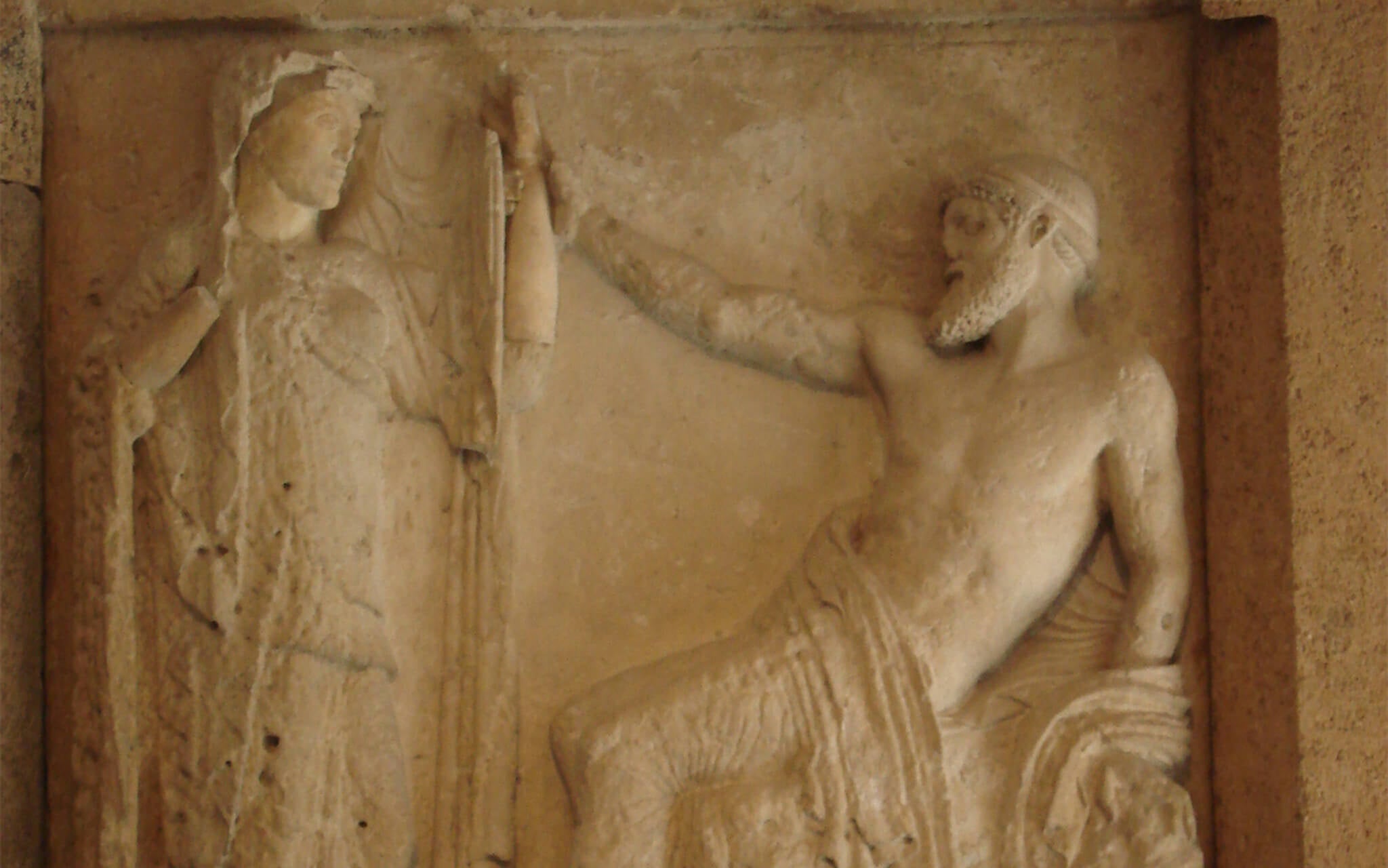 zeus lifting hera's veil