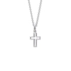 St Thomas Medium Cross Pendant Silver
