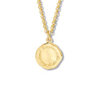 Everyone Is Quote Pendant Yellow Gold