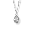 Pigne di Santo Stefano Medium Necklace Pendant White Gold - Diamond