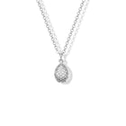 Pigne di Santo Stefano Small Necklace Pendant Silver