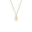 Talya Necklace Pendant Yellow Gold - Pearl