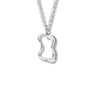 Pâtisserie Large Necklace Pendant Silver
