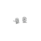 Sabina Twin Earrings 18ct White Gold - Diamond