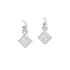 Meandros Earring Drops Silver