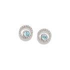 Rosetta Earring Halos 18ct White Gold - Diamond Pavé