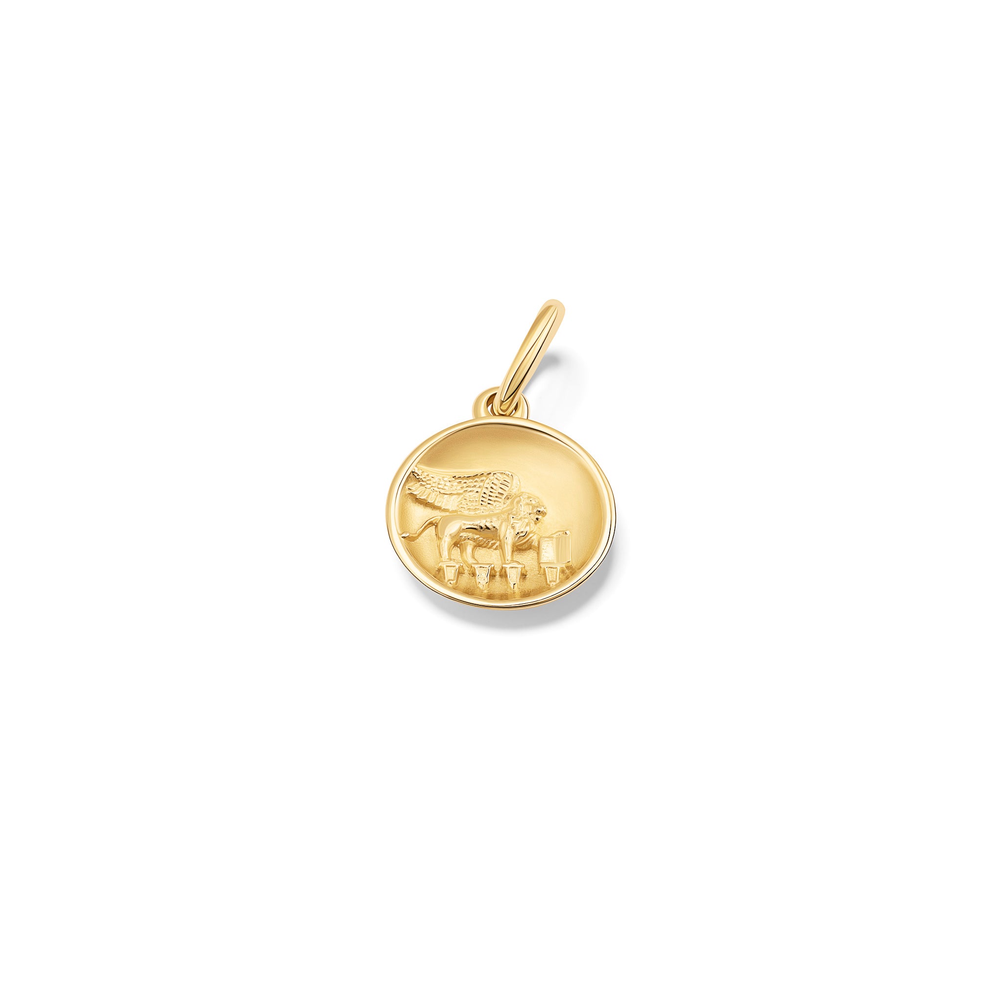 Handcrafted pendant featuring the Lion of St Mark 'in relief'