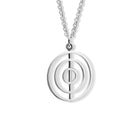 Gyroskop Necklace Pendant Silver