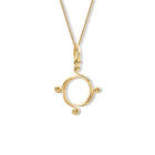 Athena Small Necklace Pendant Yellow Gold