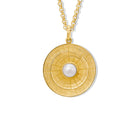 Epidavros Necklace Pendant Yellow Gold - Pearl