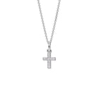 Aeternitas Etoile Cross Pendant White Gold - Diamond
