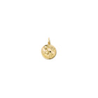 Angel Small Necklace Pendant Yellow Gold