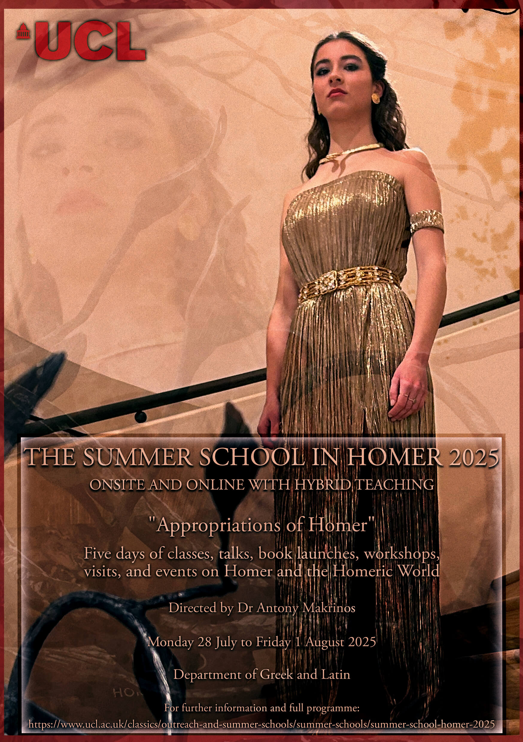 UCL Homer Summer School Poster 2025. 