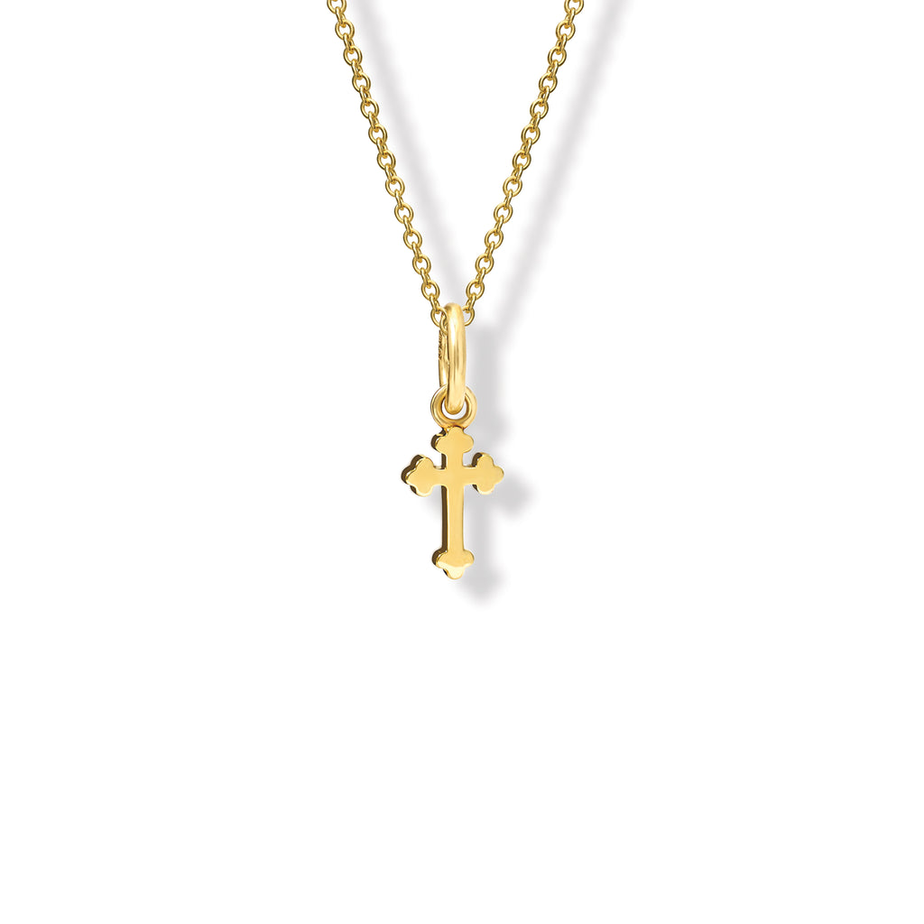 St Auxentius Small Gold Cross Cassandra Goad