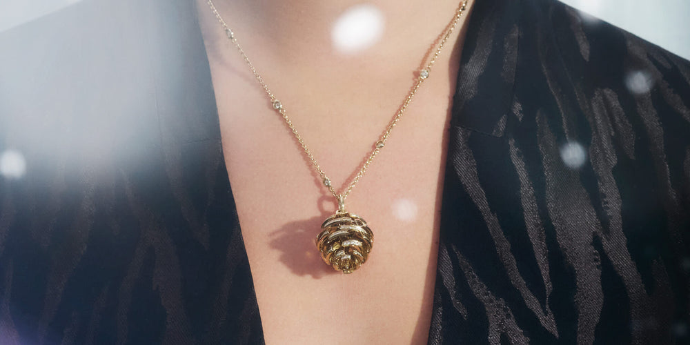 Furu Kongle Pendant yellow gold