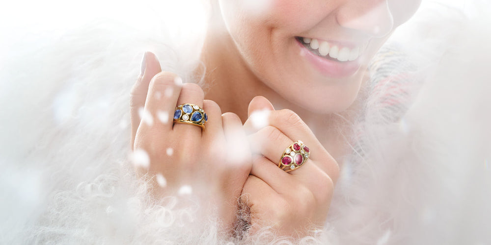 Colourful Multi Aeneus rings