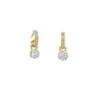 Charlotte Earring Drops 18ct Yellow & White Gold - Diamond