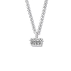 Egyptian Epiphany Crown Charm Pendant Silver