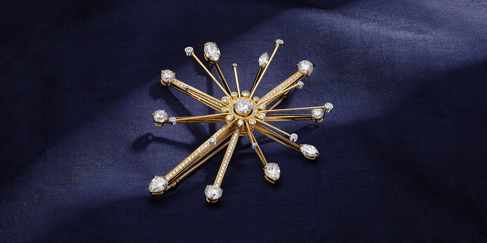 Cassandra Goad firework masterpiece brooch