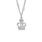 King Edward Epiphany Crown Charm Pendant Silver