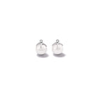 Tamara Carina Earring Pendants Silver - Pearl